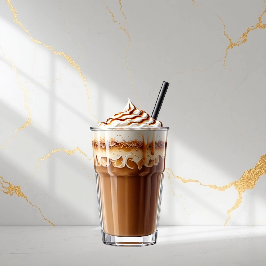 Luxury Marble Surface With Product