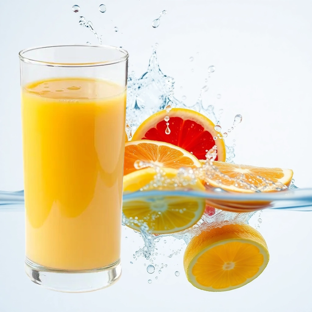 Fresh Fruit Splash With Product